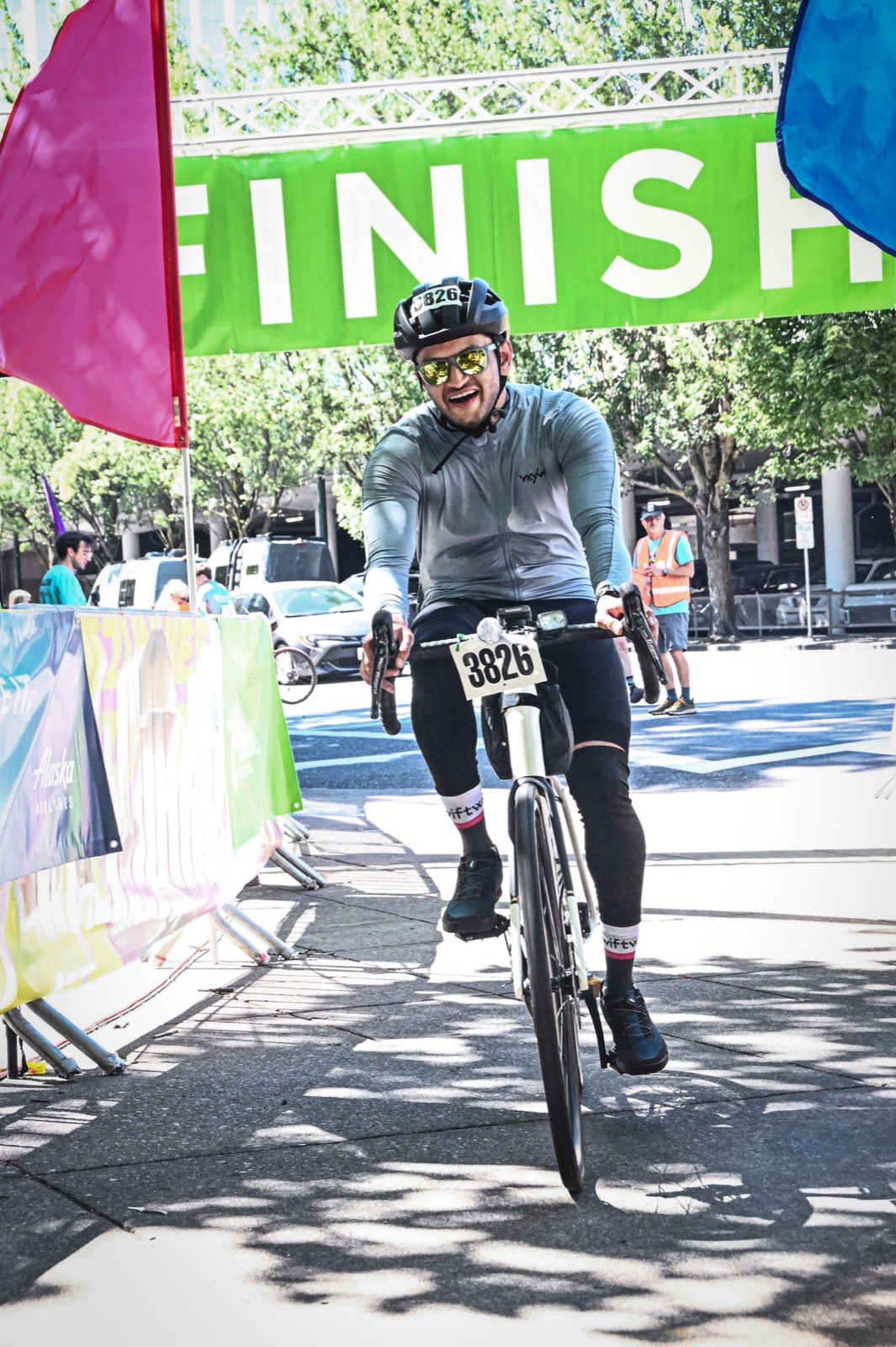Utsav cycling outdoors